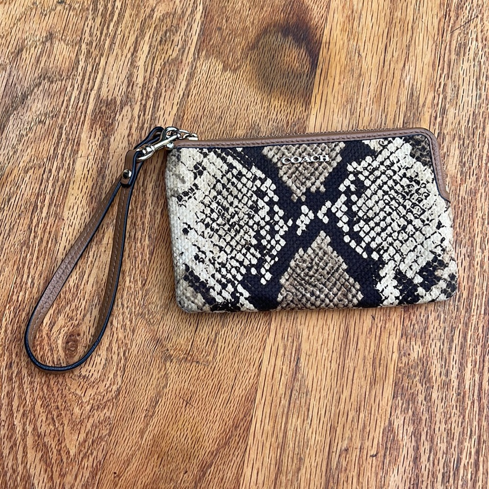 Coach wristlet